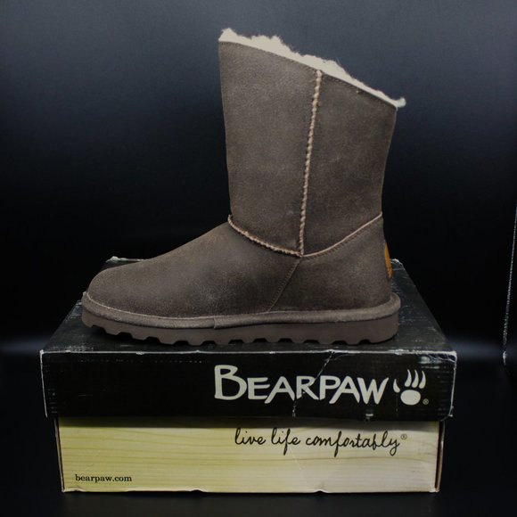 BEAR PAW 1901W CHESTNUT DIST Chestnut Distressed Mimi Women - Picture 2 of 7
